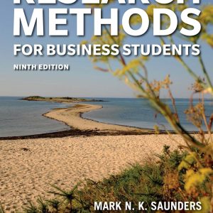 Research Methods for Business Students 9th Edition